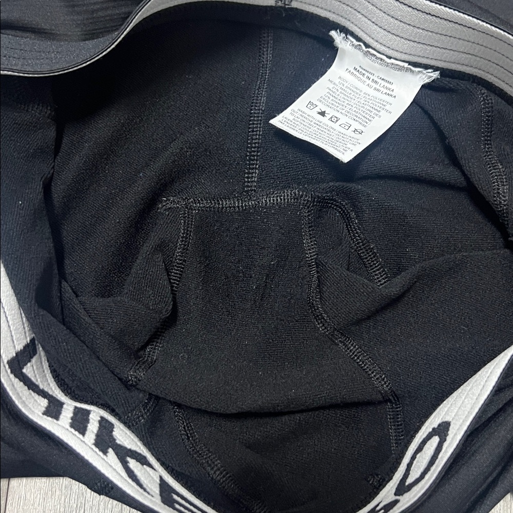 Nike Pro Dri Fit Mens leggings with a pocket / black / Size L - Picture 8 of 13